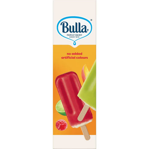 Bulla Splits Multipack Raspberry, Mango & Lemon Lime 10 Pack