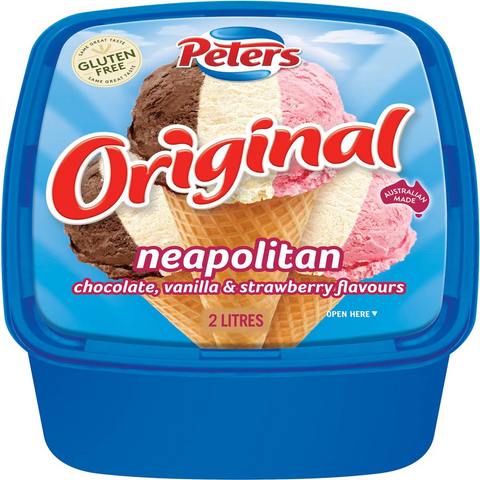 Peters Original Neapolitan Ice Cream 2l