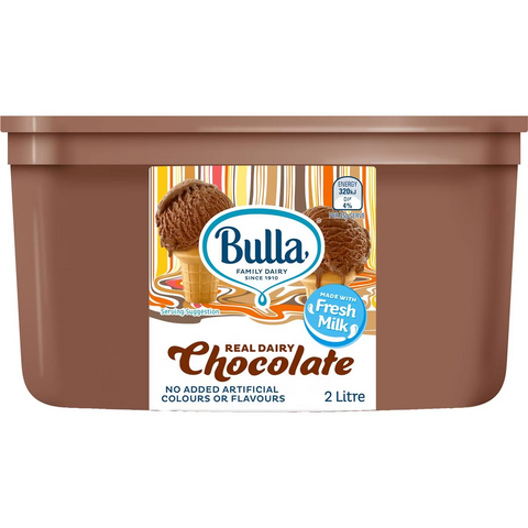 Bulla Real Dairy Chocolate Ice Cream 2l