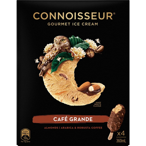 Connoisseur Café Grande Ice Creams 4 Pack