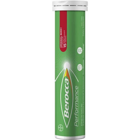 Berocca Vitamin B & C Original Berry Flavour Energy 45 Pack