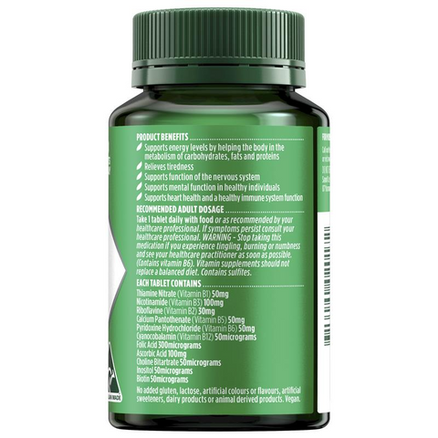 Nature's Own Super Vitamin B Complex with Biotin, B3, B6 & B12 for Energy 150 Tablets