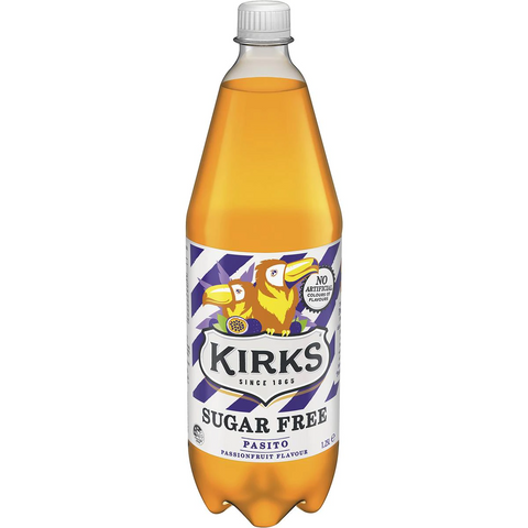 Kirks Sugar Free Pasito Soft Drink Bottle 1.25l