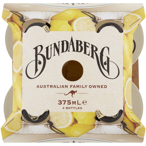 Bundaberg Traditional Lemonade 4x375ml 4x375ml