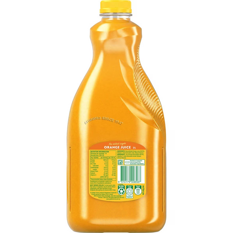 Golden Circle Orange Juice No Added Sugar Fruit Juices Oj 2l