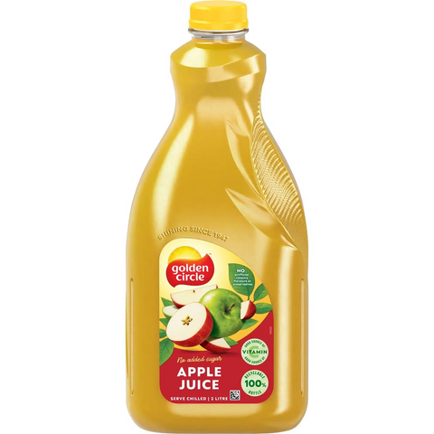 Golden Circle Apple Juice No Added Sugar Fruit Juice 2l