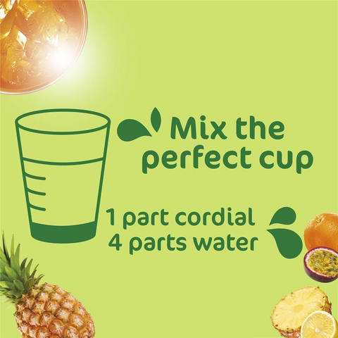 Golden Circle Fruit Cup Cordial Pineapple Drink Cordials 2l