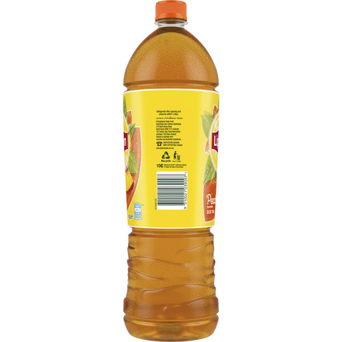 Lipton Ice Tea Peach Tea Iced Tea Bottle Peach 1.5l