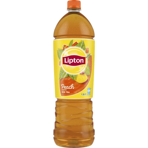 Lipton Ice Tea Peach Tea Iced Tea Bottle Peach 1.5l