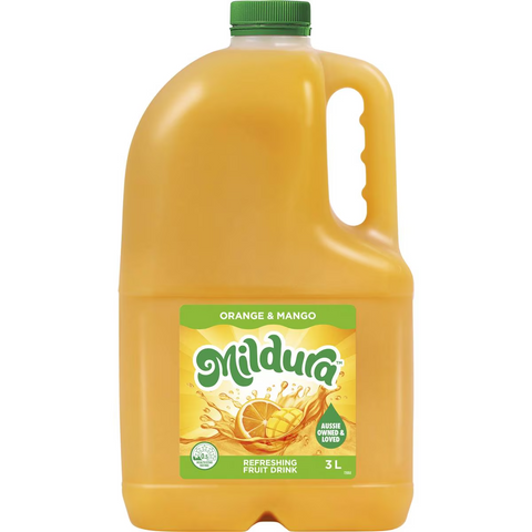 Mildura Orange & Mango Fruit Drink 3l