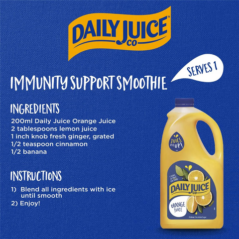 Daily Juice Co Orange Juice No Added Sugar 2l