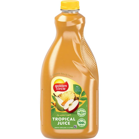 Golden Circle Tropical Juice No Added Sugar Pineapple Fruit Juices 2l