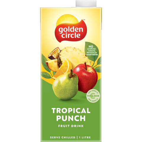 Golden Circle Drinks Tropical Punch Fruit Drink 1l