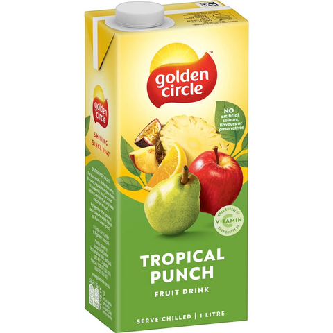 Golden Circle Drinks Tropical Punch Fruit Drink 1l