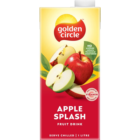 Golden Circle Drinks Apple Splash Fruit Drink 1l