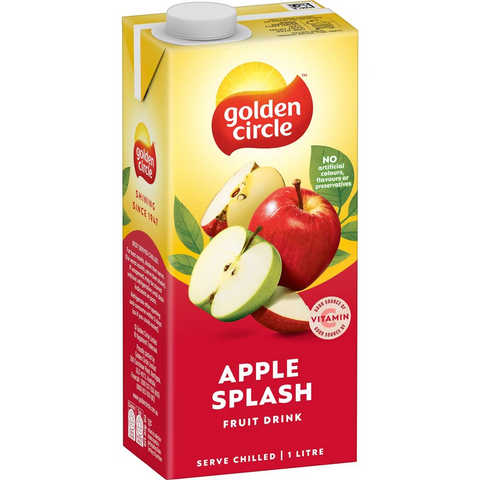 Golden Circle Drinks Apple Splash Fruit Drink 1l