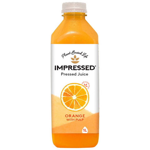 Impressed Pressed Juice Orange With Pulp 1l