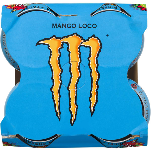 Monster Energy Juice Mango Loco 500ml X4 Pack