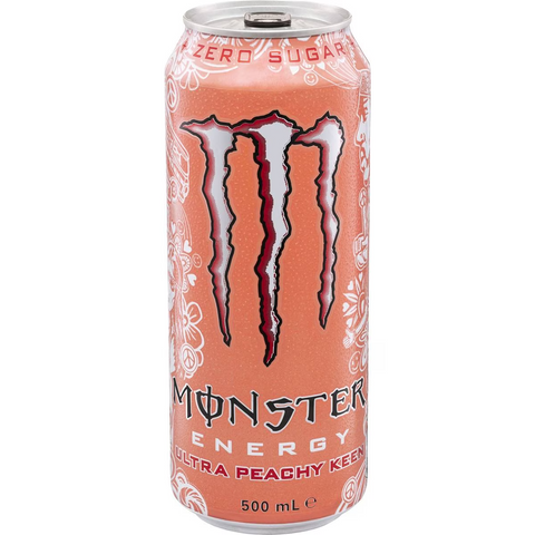 Monster Ultra Peachy Keen Energy Drink 500ml