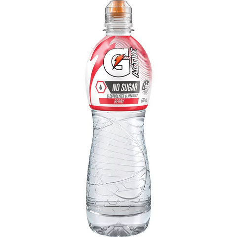 Gatorade G Active Sports Drinks Berry Water Electrolytes & Vitamins