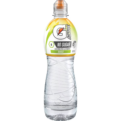 Gatorade G Active Sports Drinks Mango Water Electrolytes & Vitamins