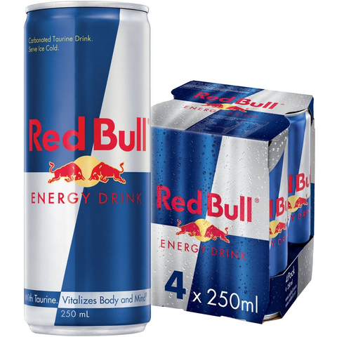 Red Bull Energy Drink 4x250ml