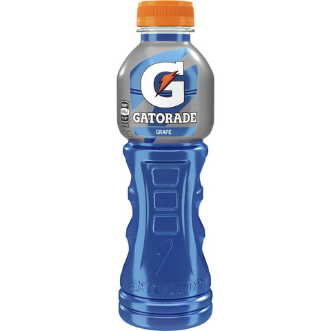 Gatorade Sports Drinks Grape Electrolyte Hydration Bottle 600ml