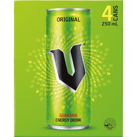 V Original Guarana Energy Drink