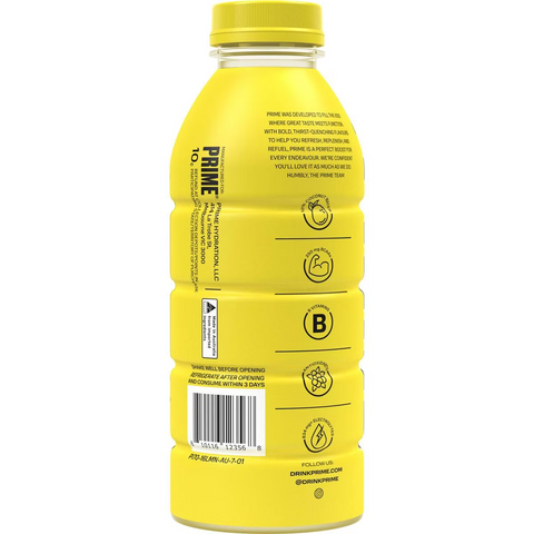 Prime Hydration Lemonade 500ml