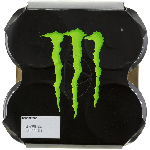 Monster Energy Green Multipack Cans 500ml X4 Pack