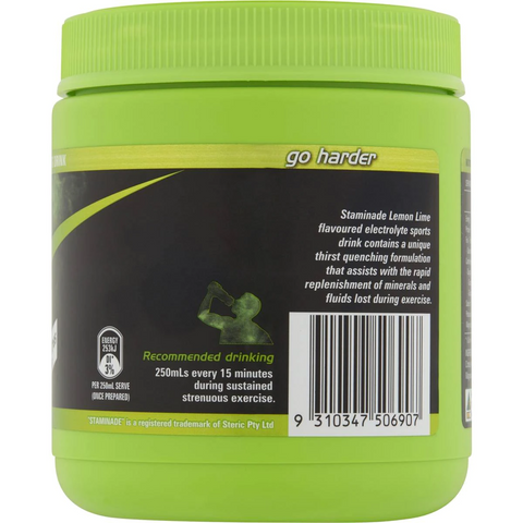 Staminade Lemon & Lime Powder 585g