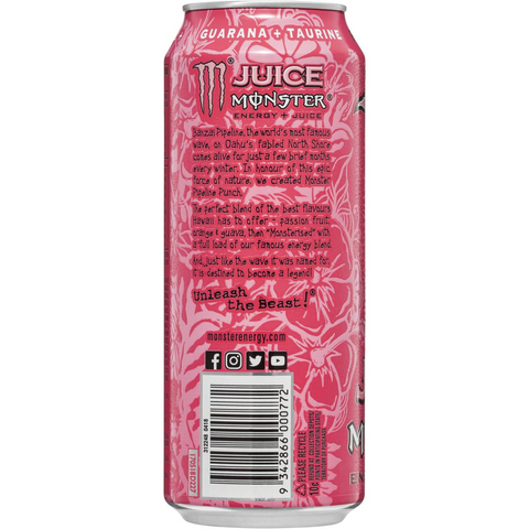 Monster Energy Pipeline Punch Can 500ml