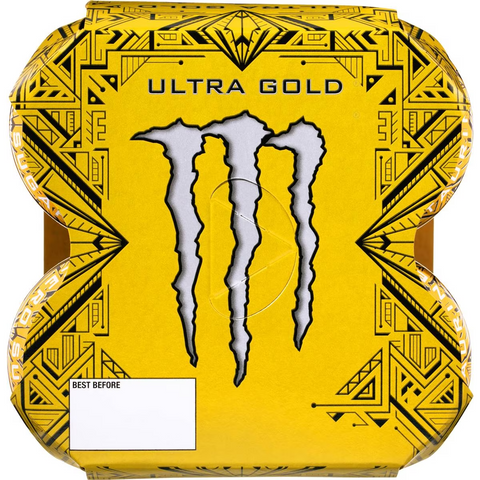 Monster Energy Ultra Gold Cans 500ml X 4 Pack