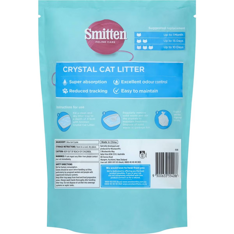 Smitten Cat Litter Crystals 2kg