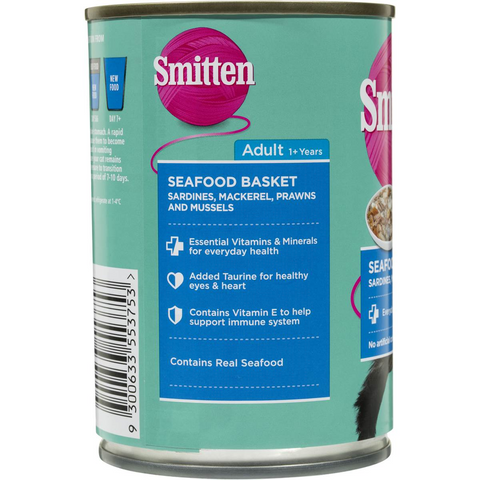 Smitten Cat Food Seafood Basket 400g