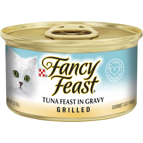 Fancy Feast Adult Classic Tuna Feast In Gravy Grilled Wet Cat Food 85g