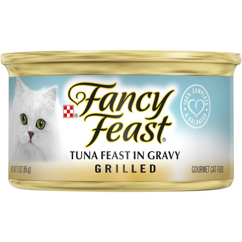 Fancy Feast Adult Classic Tuna Feast In Gravy Grilled Wet Cat Food 85g