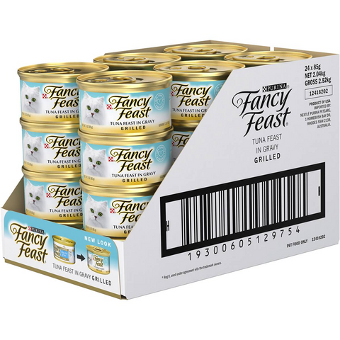 Fancy Feast Adult Classic Tuna Feast In Gravy Grilled Wet Cat Food 85g