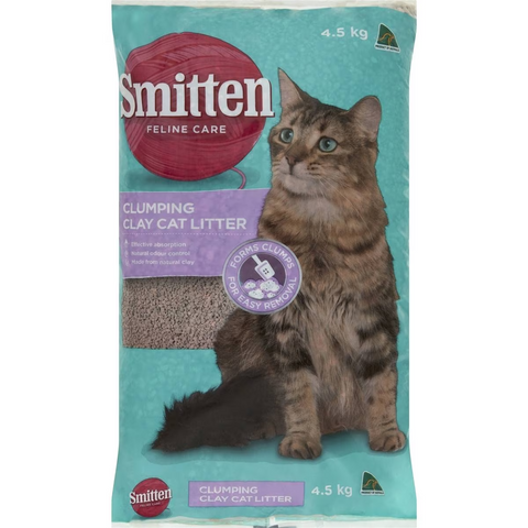 Smitten Cat Litter Clay Clumping 4.5kg