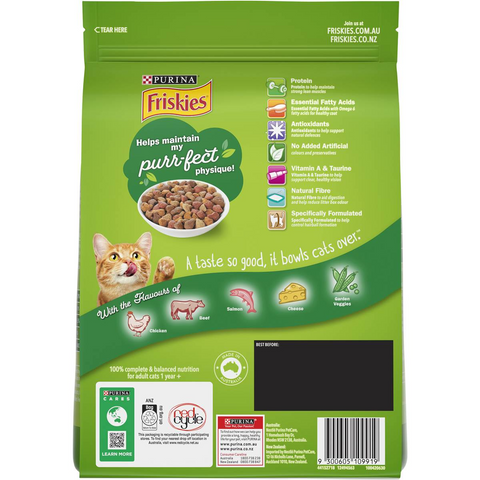 Friskies Adult Indoor Delights Dry Cat Food 1kg