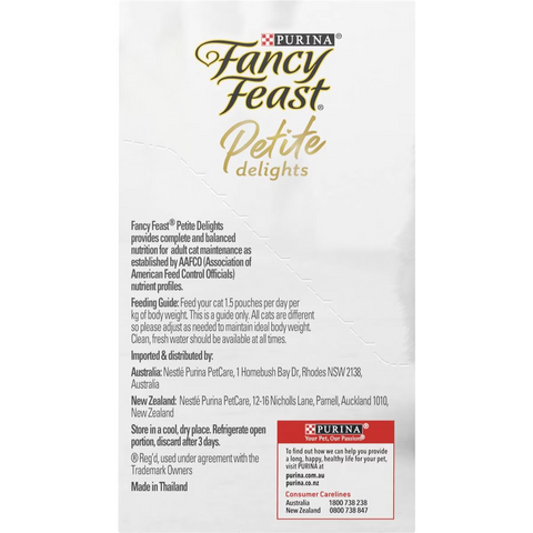 Fancy Feast Petite Delights Chicken & Turkey Cat Food 6 Pack