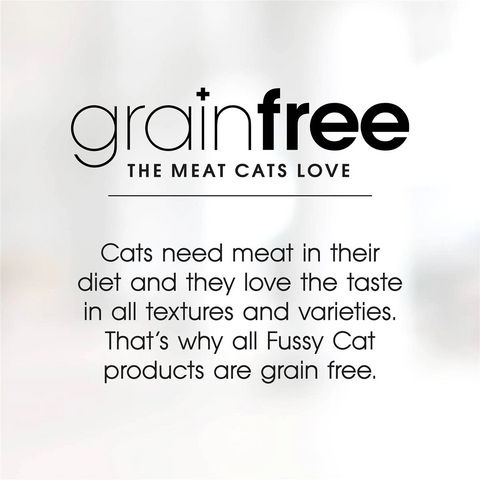 Fussy Cat Grain Free Adult Chilled Fresh Cat Food Prime Steak Mince 90g X5