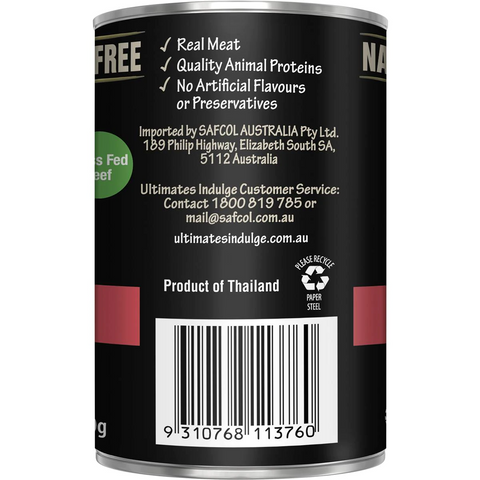 Ultimates Indulge Beef Casserole With Vegetables Wet Dog Food 400g