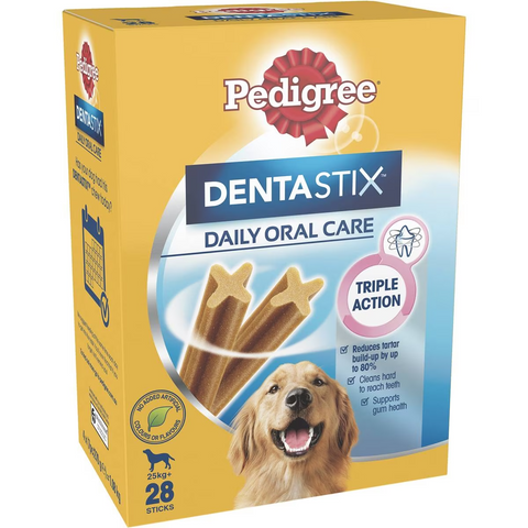 Pedigree Dentastix Large Dental Dog Treat 28 Pack