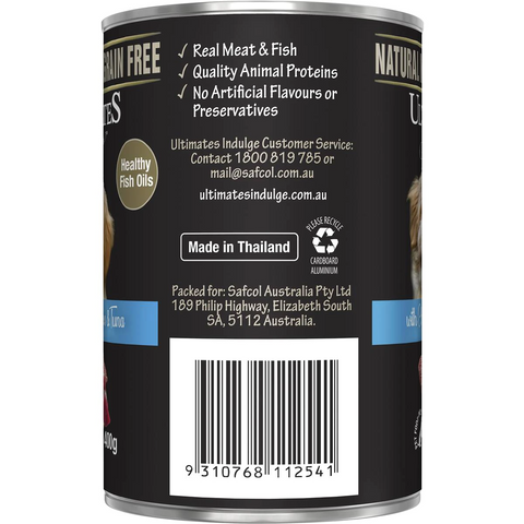 Ultimates Indulge Chicken Mince And Tuna 400g