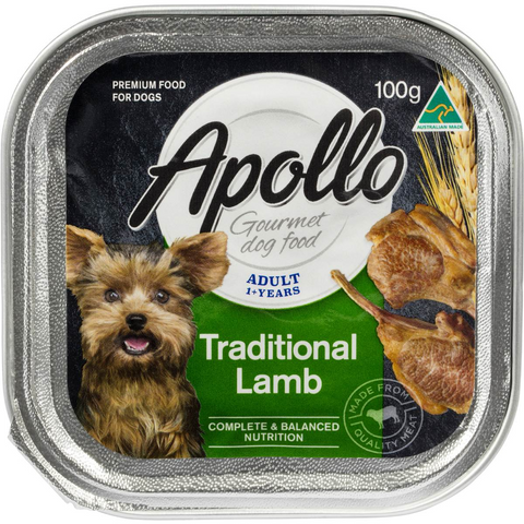 Apollo Dog Food Traditional Lamb 100g