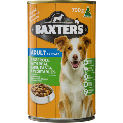 Baxter's Dog Food Casserole Lamb, Pasta & Veg 700g