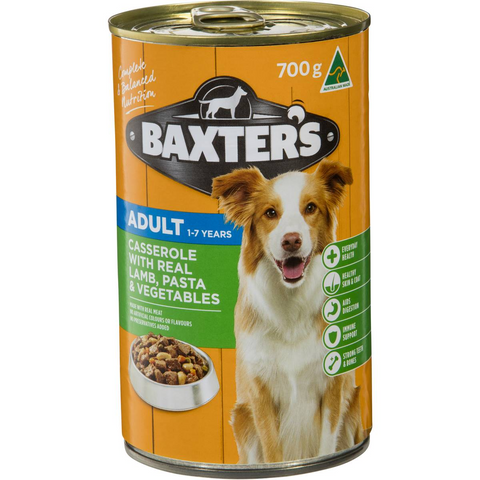 Baxter's Dog Food Casserole Lamb, Pasta & Veg 700g