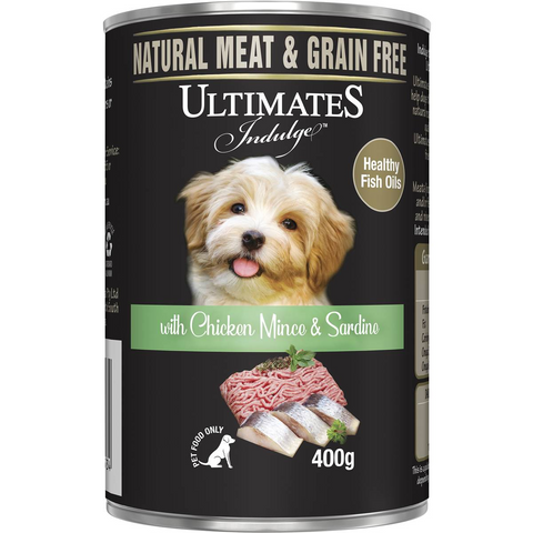 Ultimates Indulge Chicken Mince And Sardine 400g