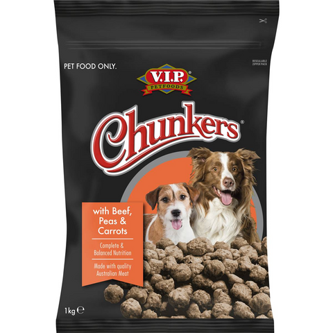 V.i.p. Adult Chilled Fresh Dog Food Beef & Carrot Meatballs 1kg